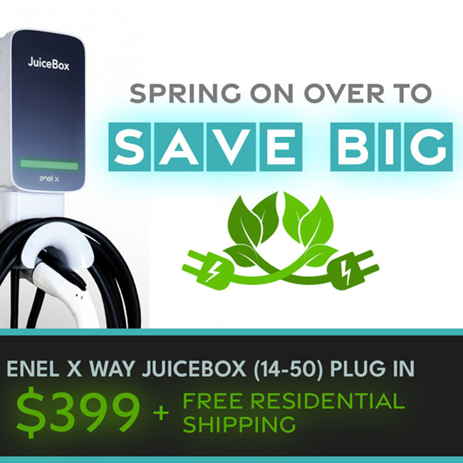 Image of JuiceBox 40 (14-50) Plug In to charge your EV.