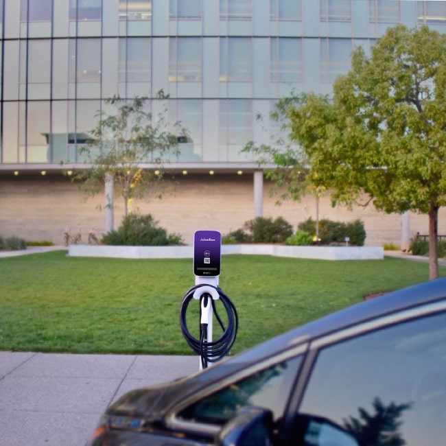 Outdoor image of the JuiceStand Pro.