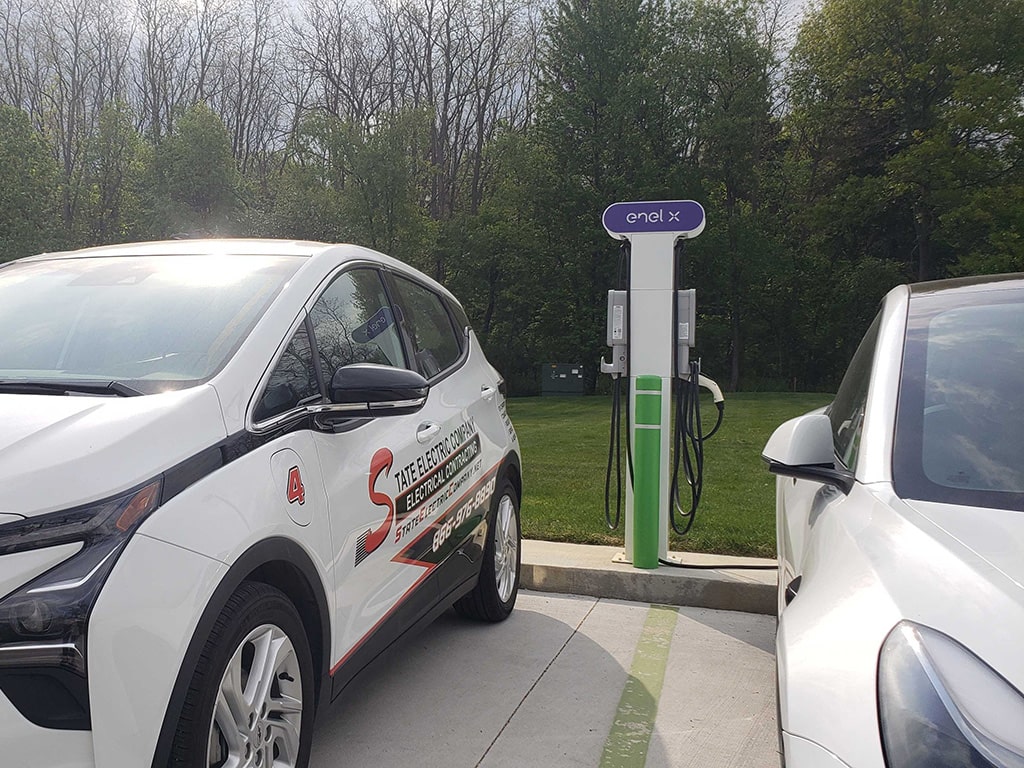 Blue Rubicon EV charging