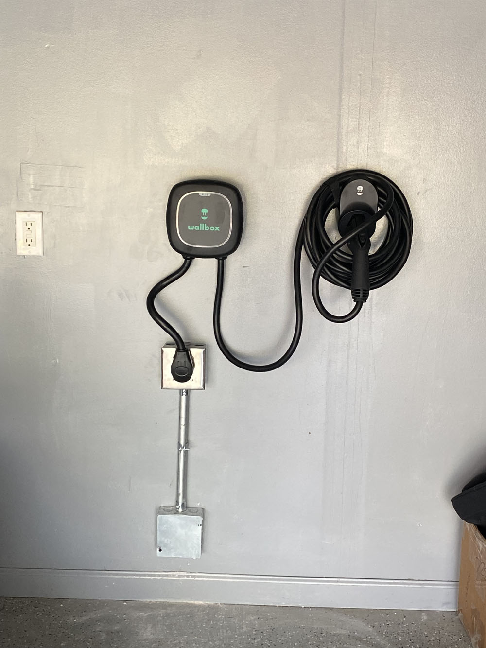 wallbox EV charger install