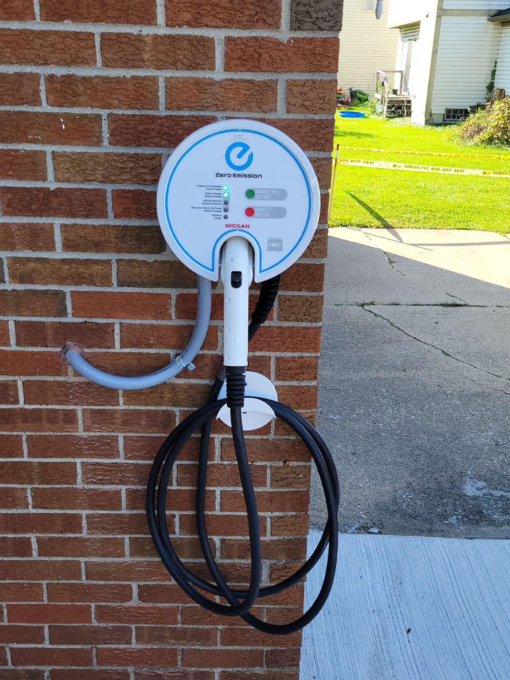 Nissan EV Charger Install