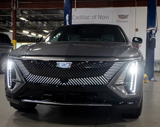 Cadillac of Novi receives the first 2023 Cadillac Lyriq, an all-electric SUV