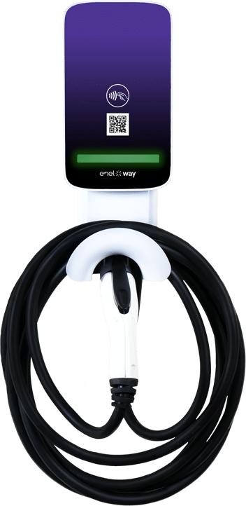 Image of the best-in-class Enel X Way JuiceBox EV charger